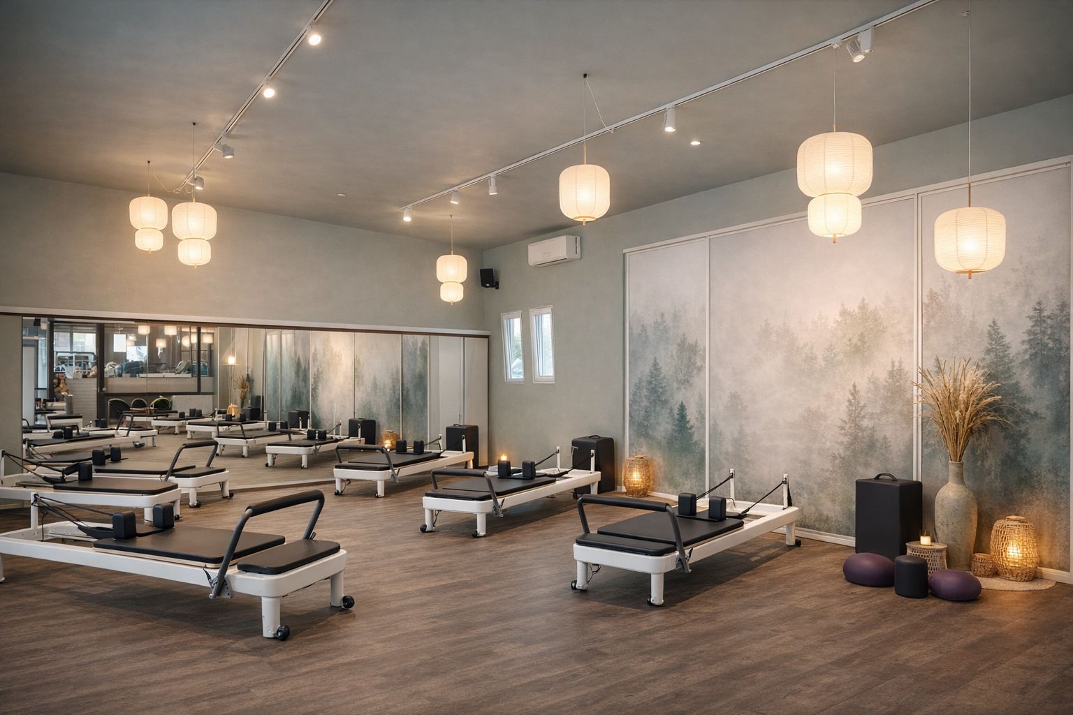 Reformer Pilates Studio Seligenstadt Innenraum